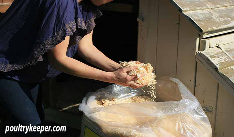 Wood Shavings for Chickens