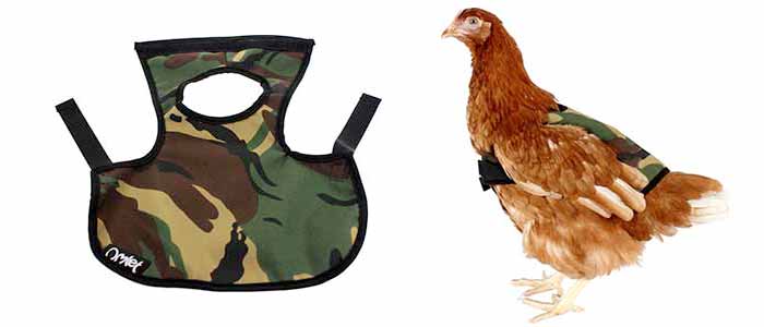 Camouflage Poultry Saddle