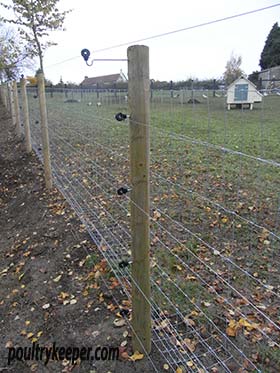 Electric Fence using Tundra Wire