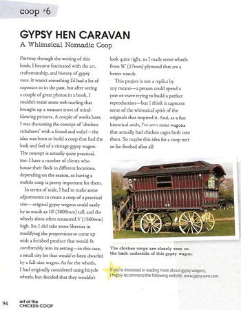 Gypsy Hen Caravan